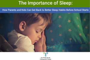 The Importance of Sleep How Parents and Kids Can Get Back to Better Sleep Habits Before School Starts